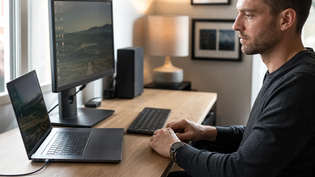 How One $53 Docking Station Turned My Dining Table Into a Real Office